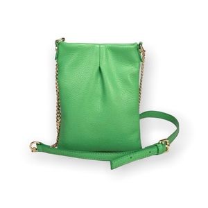Wendy Leather Green Little Bag